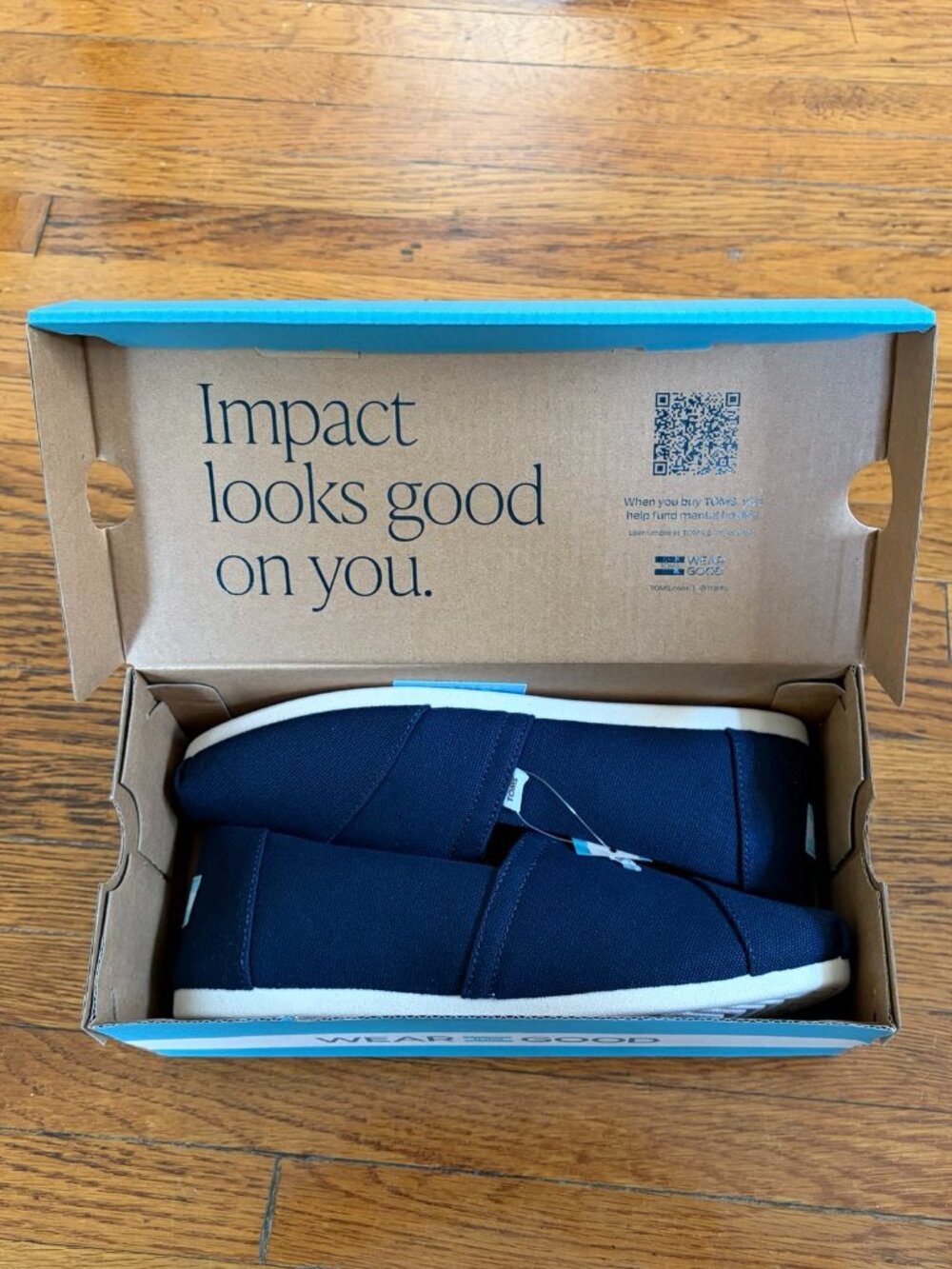 Toms Alpargata Classic Navy Shoes